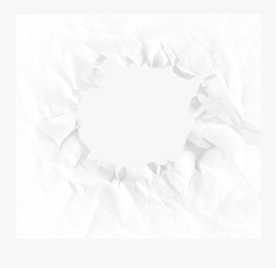 Ftestickers Paper Texture Hole Tear 3deffect Wall Broken - Hole In Paper Clipart, Transparent Clipart