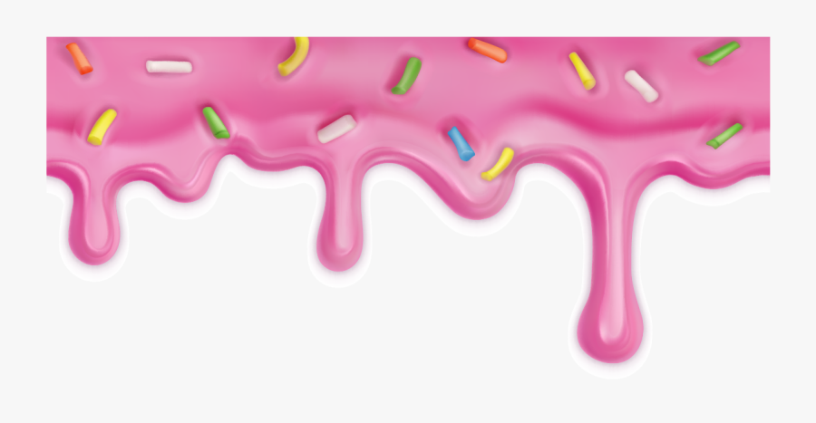 Doughnut Icing Glaze Cupcake - Donut Glaze Background, Transparent Clipart