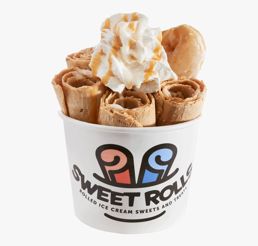 Sweet Rolls Ice Cream, Transparent Clipart