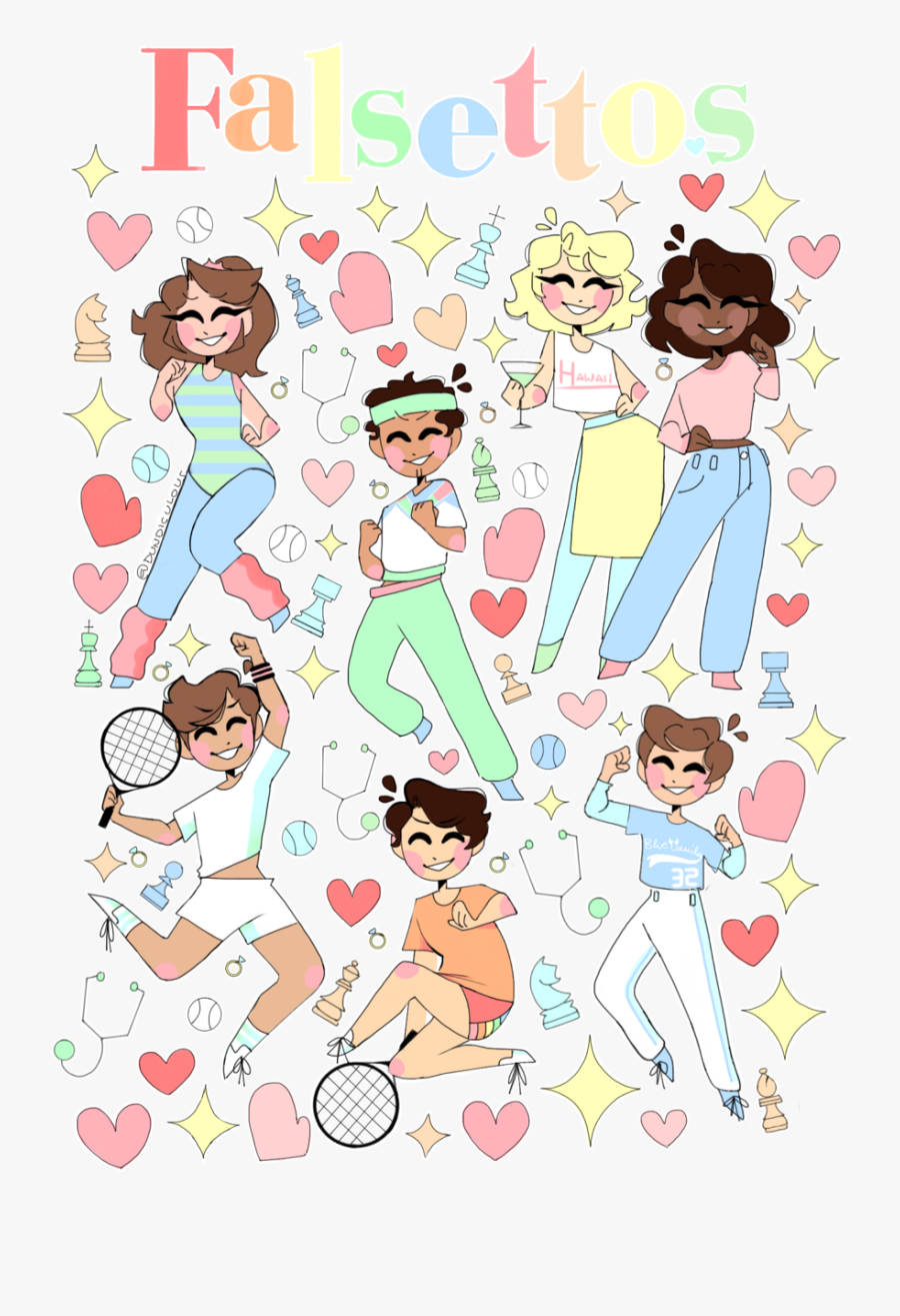 Falsettos Fan Art, Transparent Clipart