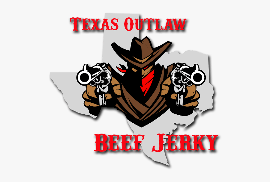 Texas Outlaw Jerky - Bandit Big Rig Series Logo, Transparent Clipart