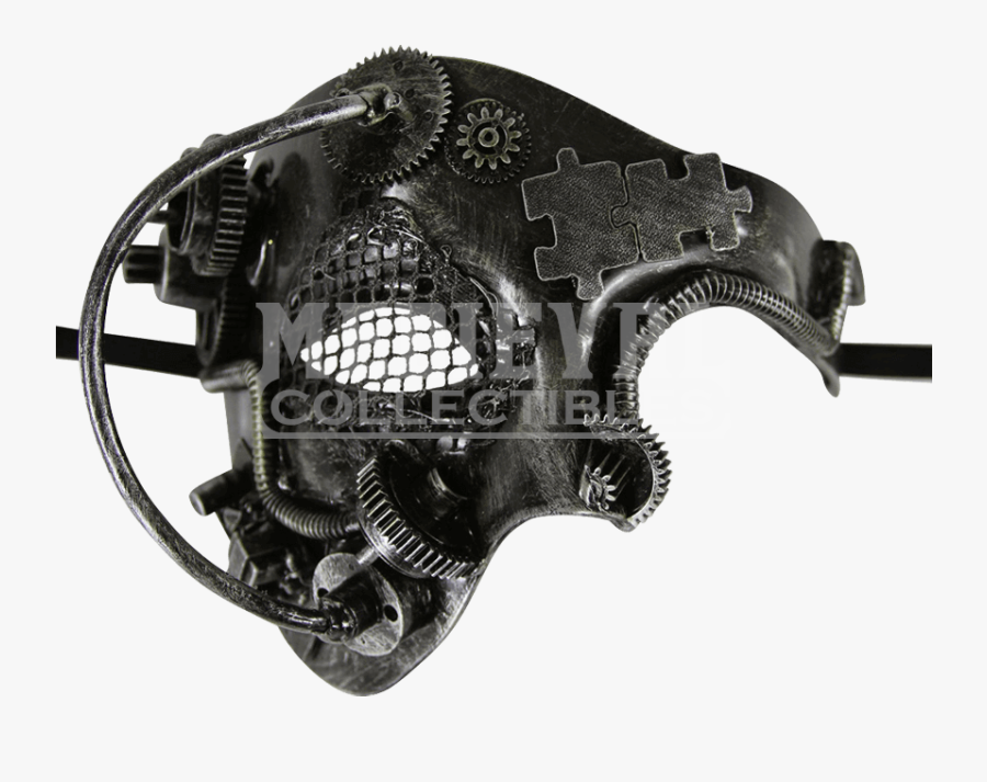 Steampunk Phantom Of The Opera Mask - Terminator Face Png Hd, Transparent Clipart