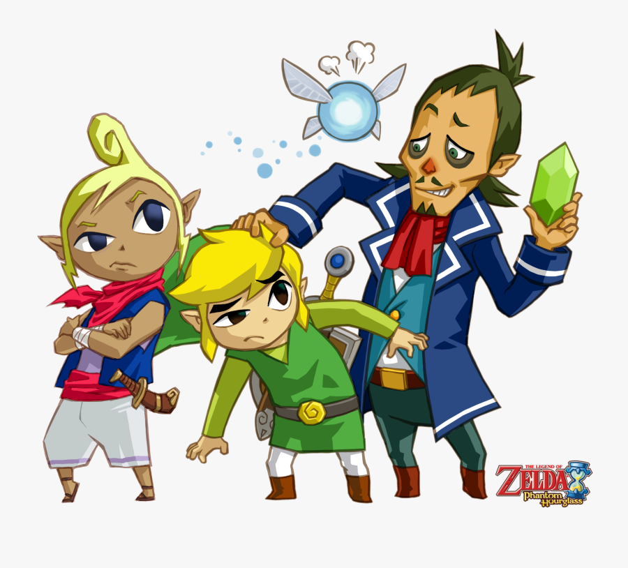 Clip Art Phantom Hourglass - Zelda Phantom Hourglass Tetra, Transparent Clipart