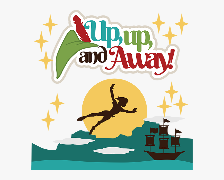 Up, Up, And Away Svg Scrapbook File Cute Svg Files - Up Up And Away Clipart, Transparent Clipart