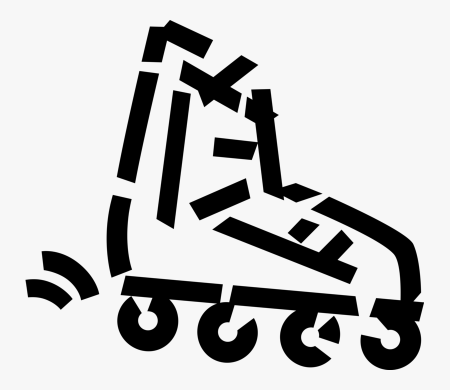 Vector Skates Inline, Transparent Clipart