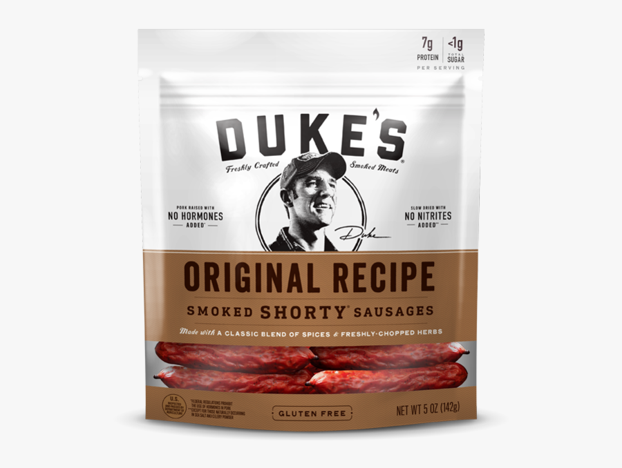 Original Recipe - Duke's Shorty Sausages, Transparent Clipart