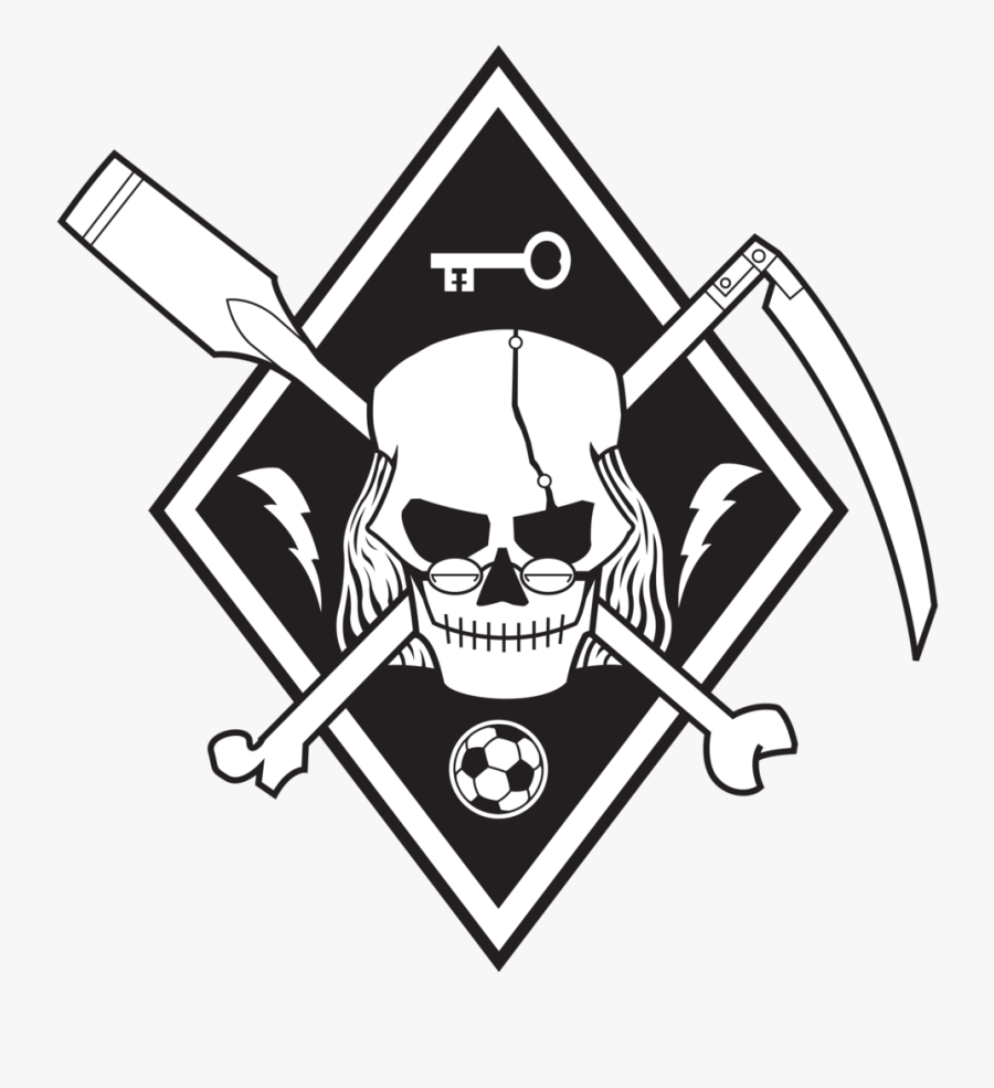 Clipart Skull Clear Background - Sons Of Ben Logo, Transparent Clipart