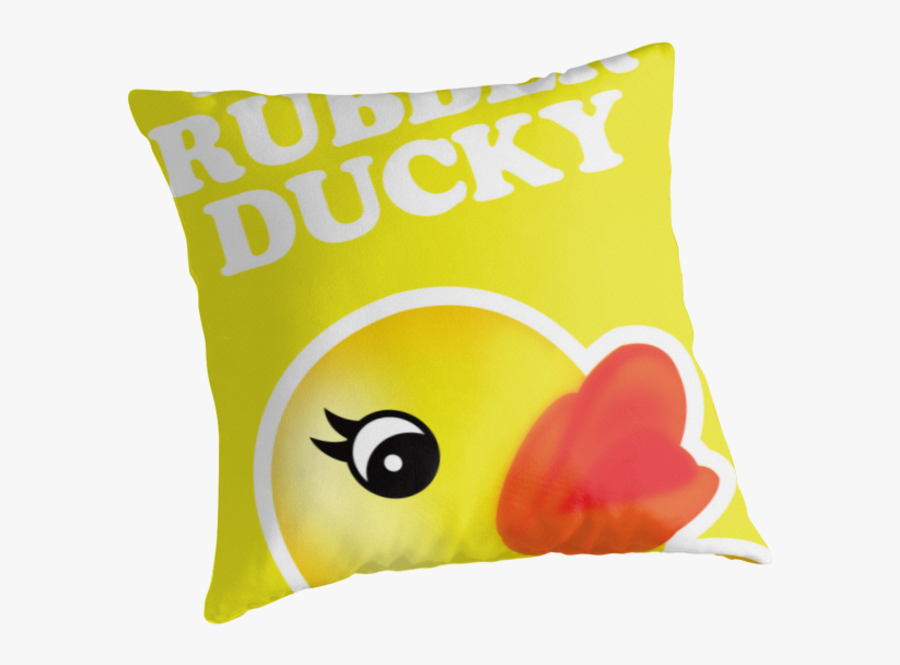 / Pop Art / Rubber Ducky - Cushion, Transparent Clipart