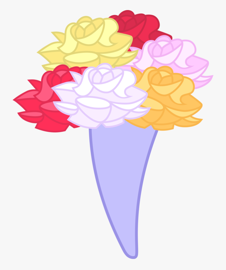 By Jeatz Axl On Image Free Stock - Bouquet Of Flowers Mlp, Transparent Clipart