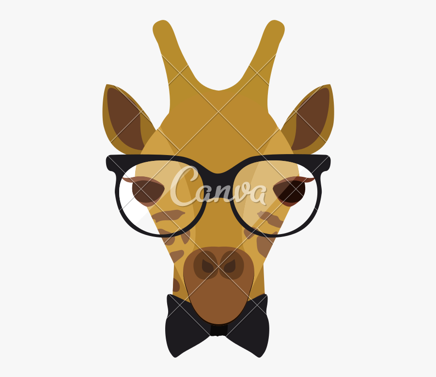 Clip Art Hipster Animal - Hipster, Transparent Clipart