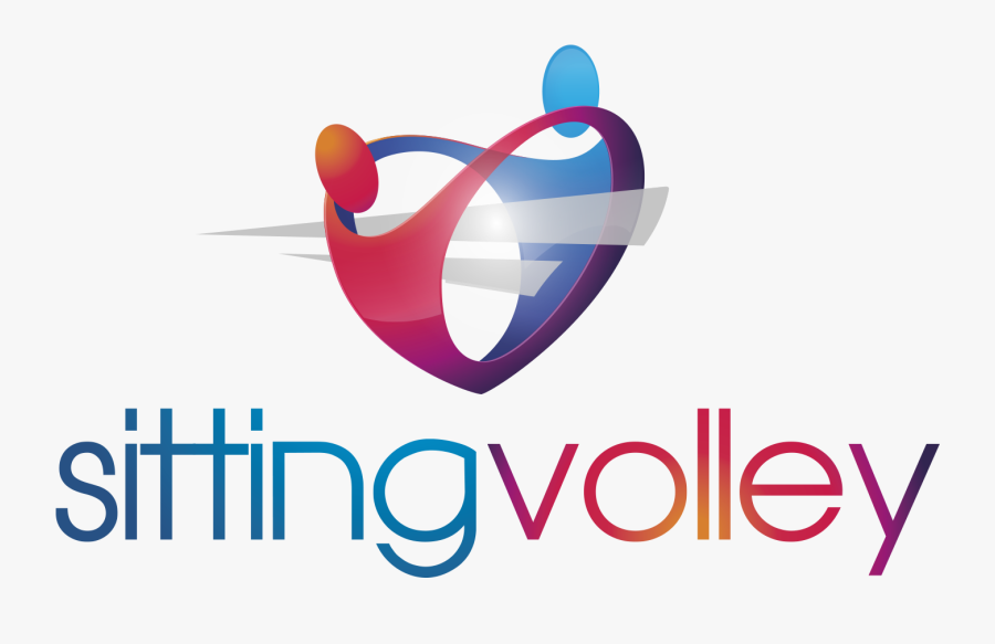 Sitting Volley Logo Png, Transparent Clipart