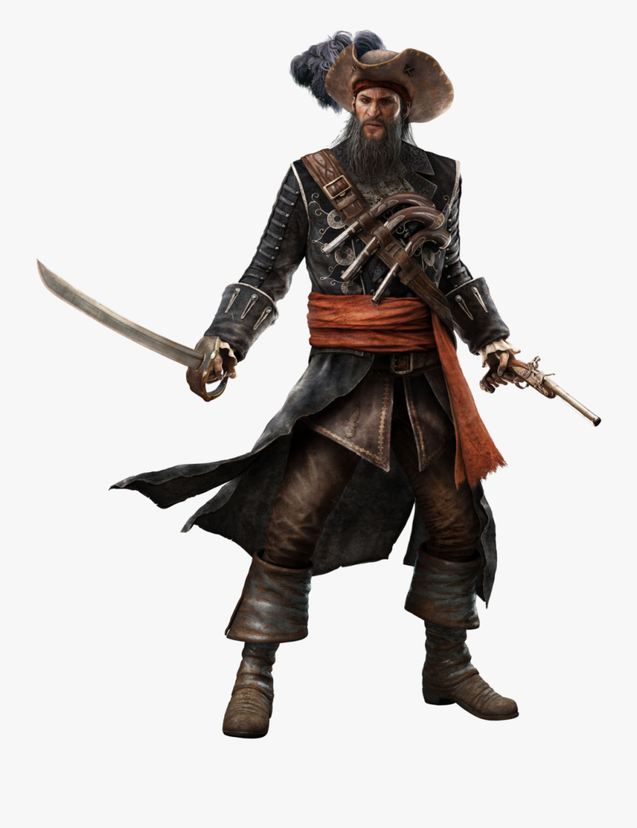 Transparent Creed Clipart - Assassin's Creed Black Beard, Transparent Clipart
