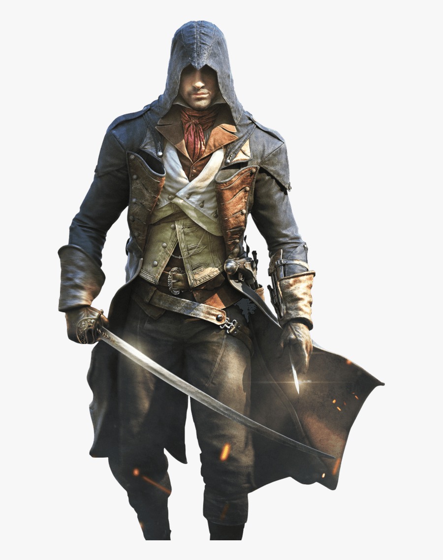Assassins Creed Walking - Assassin's Creed Unity Png, Transparent Clipart
