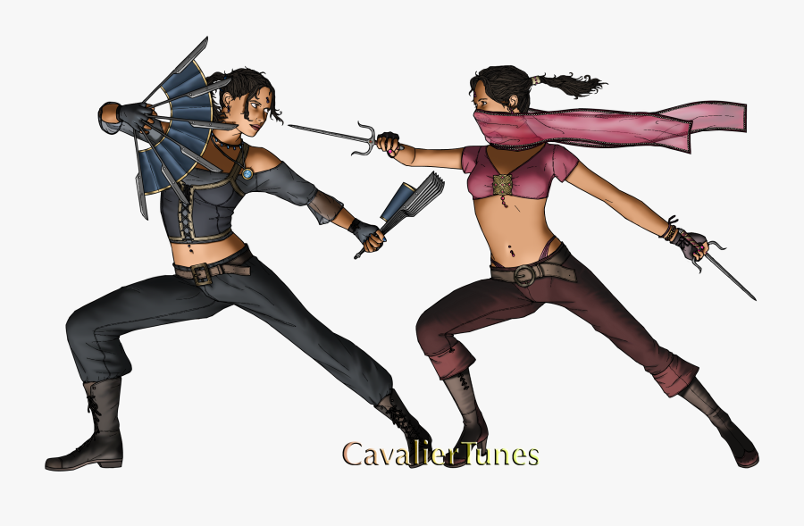 Kitana Drawing Mortal Kombat - Kitana Jade And Mileena Mk9 Deviantart, Transparent Clipart