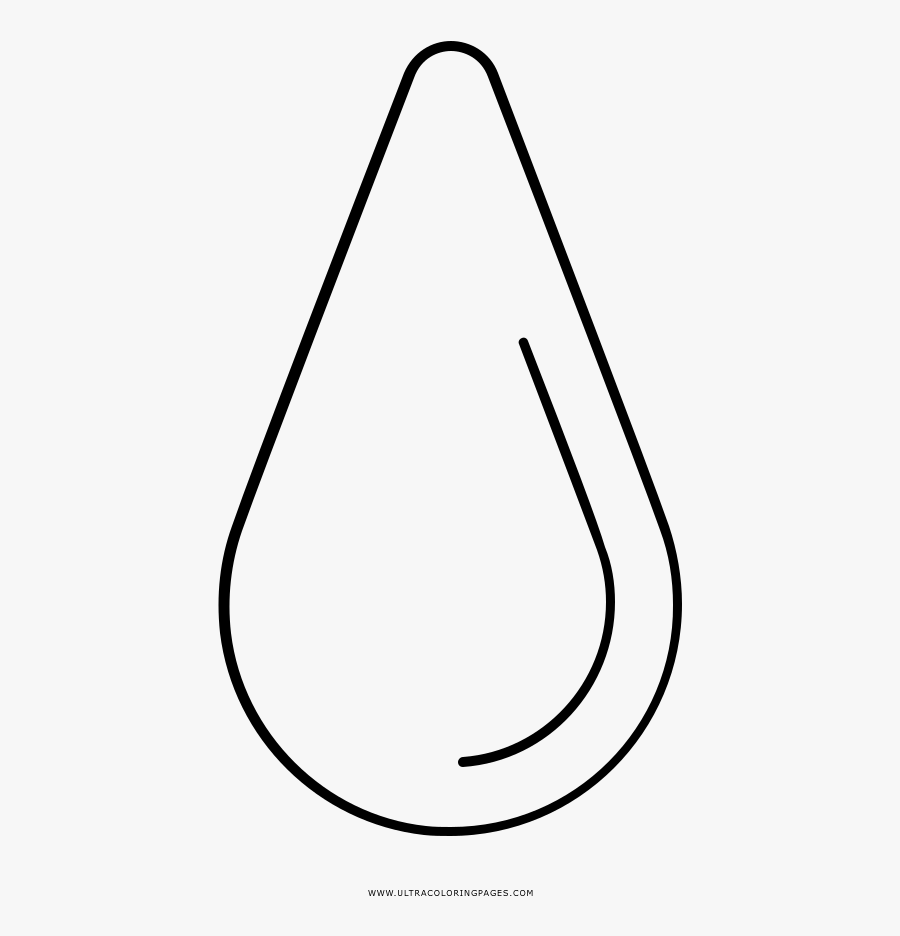 Droplets Clipart Drawn Water - Line Art, Transparent Clipart