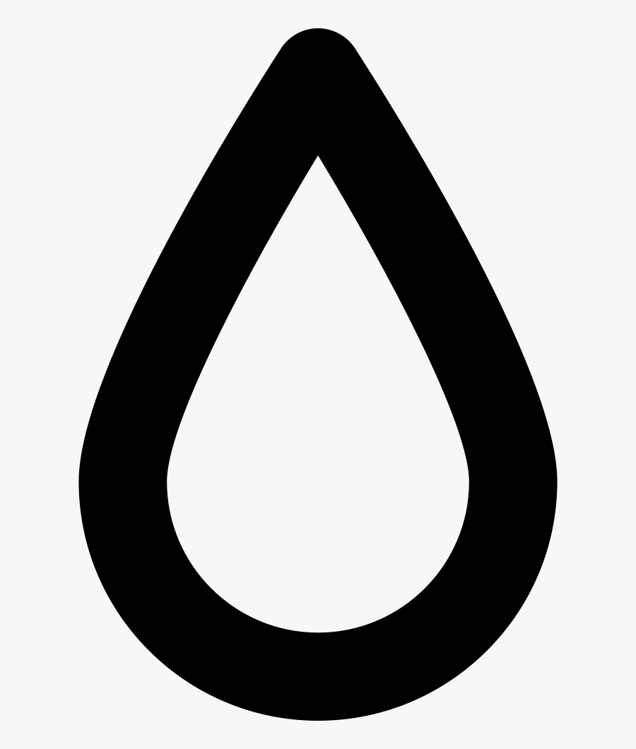 Water Drop Icon Png - Sign, Transparent Clipart