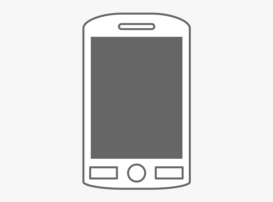 Feature Phone, Transparent Clipart