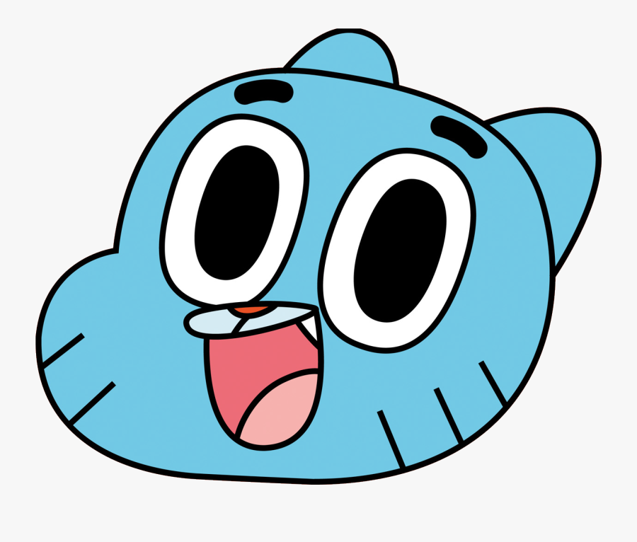 Amazing World Of Gumball Gumball Head , Png Download - Cartoon Network, Transparent Clipart