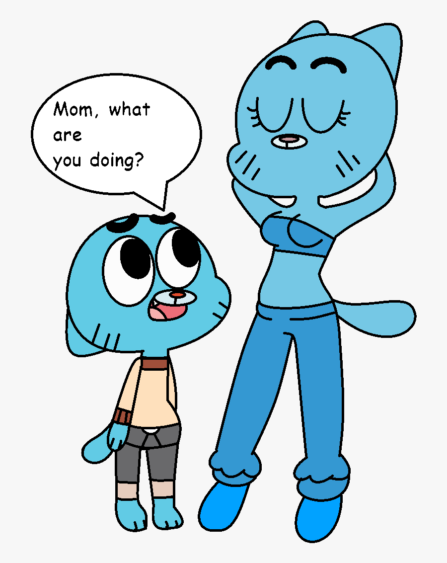 Amazing World Of Gumball Mom, Transparent Clipart