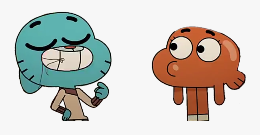 Gumball Gumballwatterson Darwin Darwinwatterson Gumballanddarwin - Cartoon, Transparent Clipart