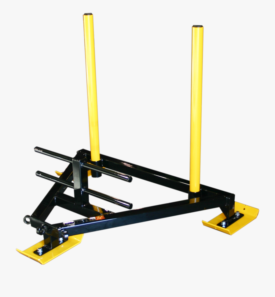 Clip Art Customized Yellow And Black - Black And Yellow Gym Equipment, Transparent Clipart