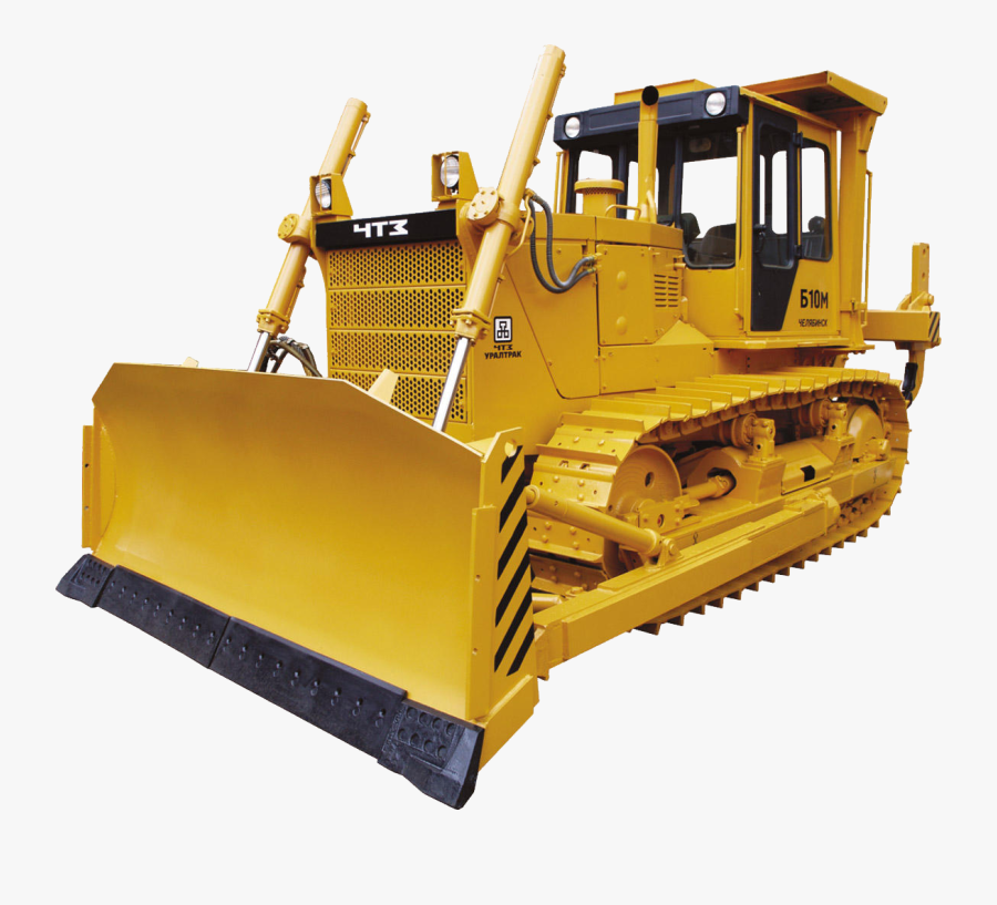 Bulldozer 4t3 Png Image - Бульдозер Б 10, Transparent Clipart