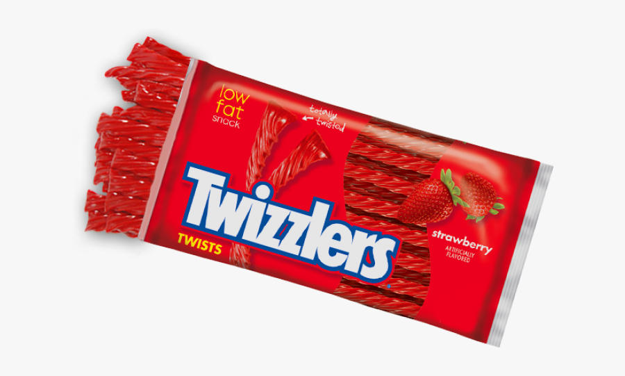 Twizzlers Strawberry Twists - Twizzlers Png, Transparent Clipart