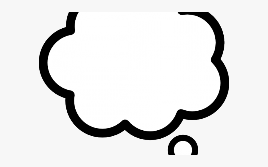 Thinking Cloud Cliparts, Transparent Clipart
