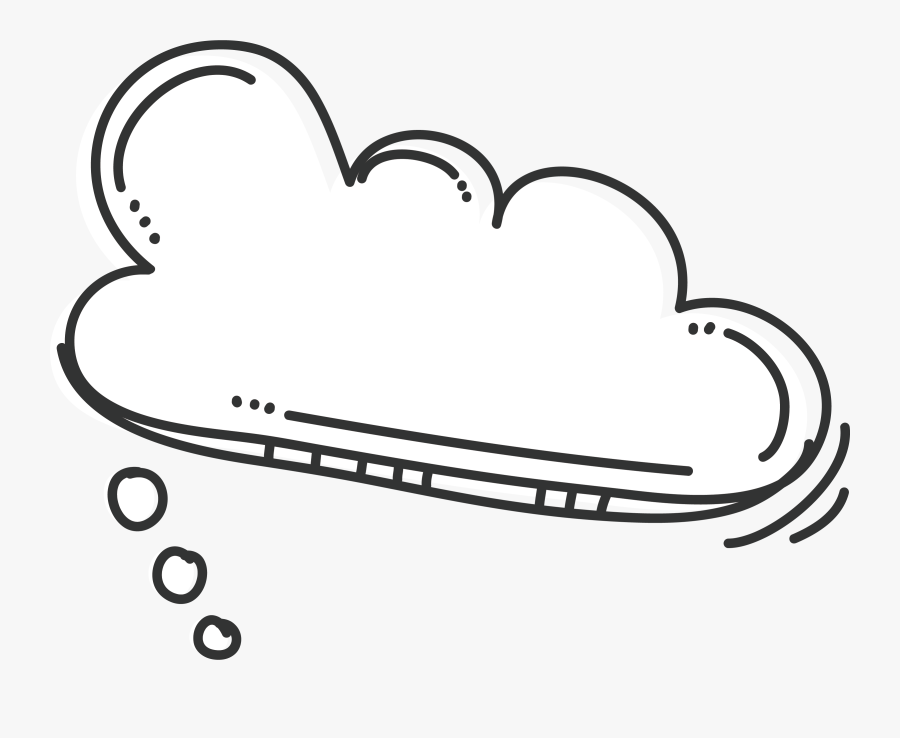 Clouds Clipart Bubble, Transparent Clipart