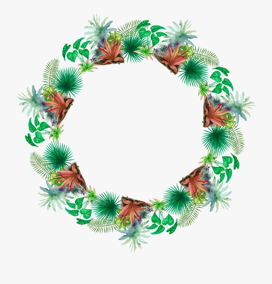 Green Wreath Png - Wreath, Transparent Clipart