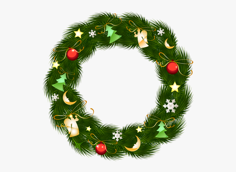 Clipart Green Christmas Decorations, Transparent Clipart