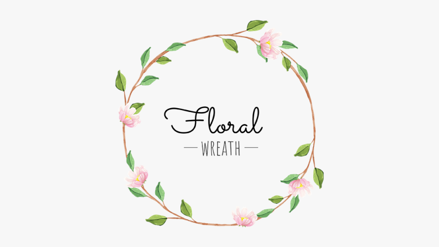Clipart Flower Wreath - Png Flower Wreath, Transparent Clipart