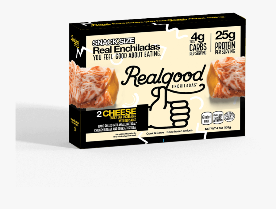 Transparent Enchilada Png - Real Good Food Enchiladas, Transparent Clipart