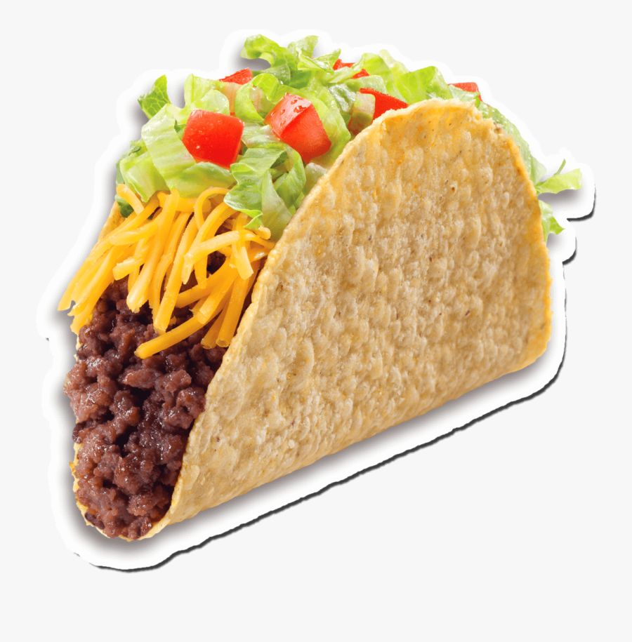 Taco Clipart Real Food - Taco Time, Transparent Clipart