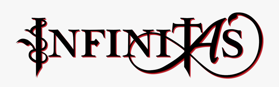 Infinitas Logo Blackred Hd, Transparent Clipart