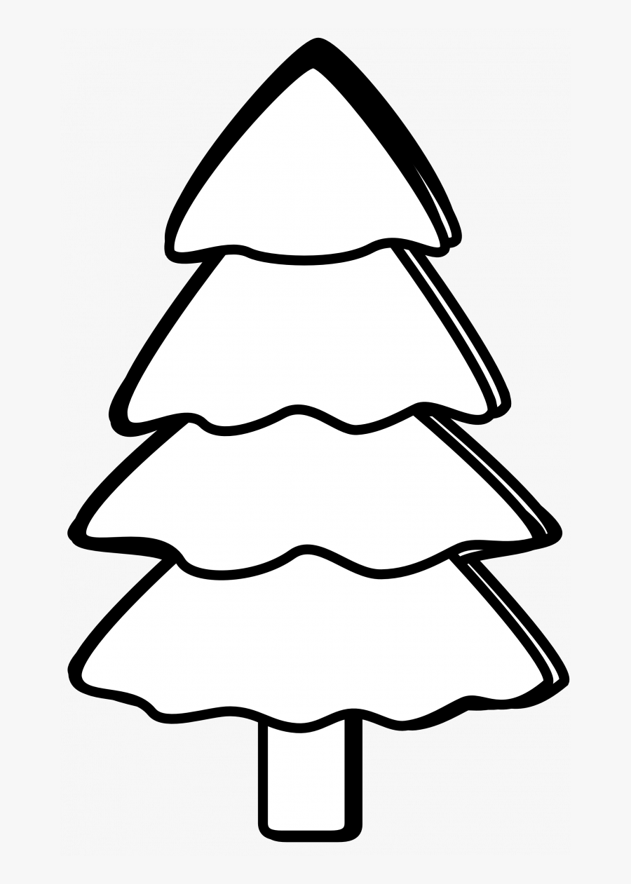 Medium Size Of Christmas Tree - Tree Clipart Black And White, Transparent Clipart