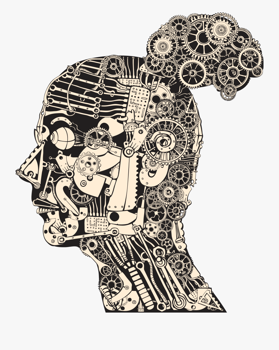 Transparent Grind Clipart - Inside A Clock Drawing, Transparent Clipart