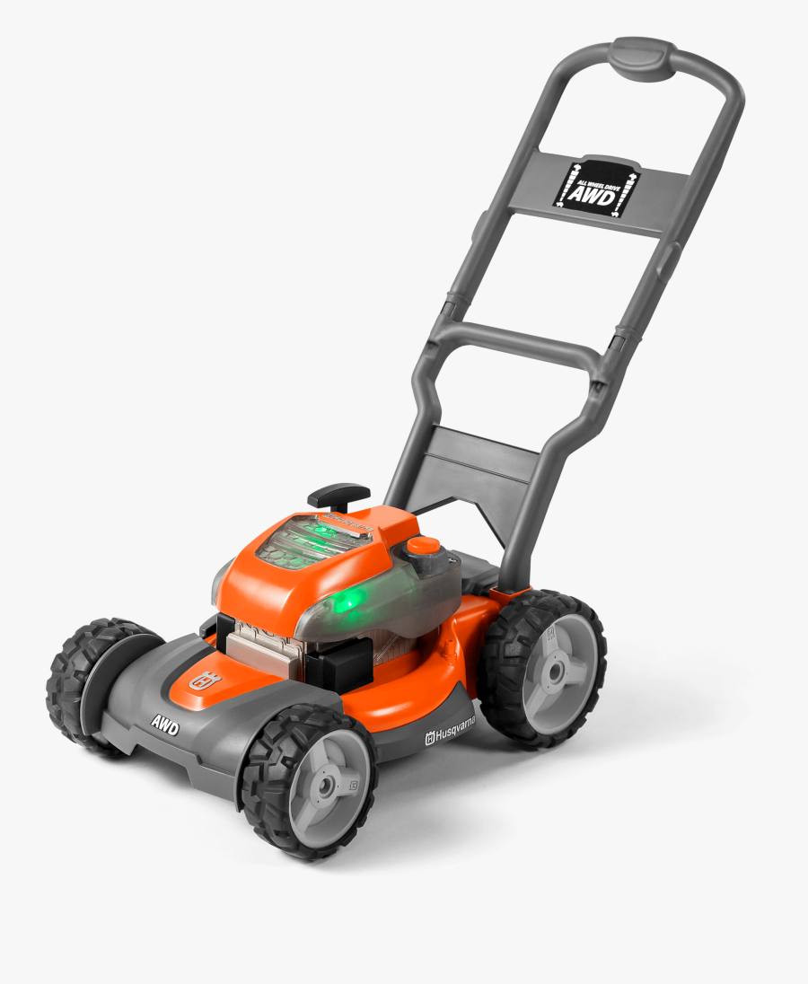 Husqvarna Toy Lawn Mower, Transparent Clipart