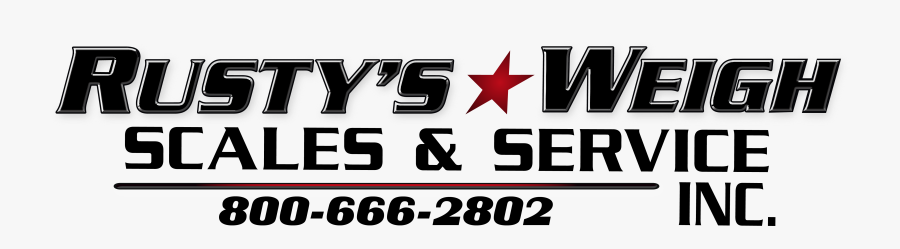 Rusty"s Weigh Scales & Service, - Graphics, Transparent Clipart