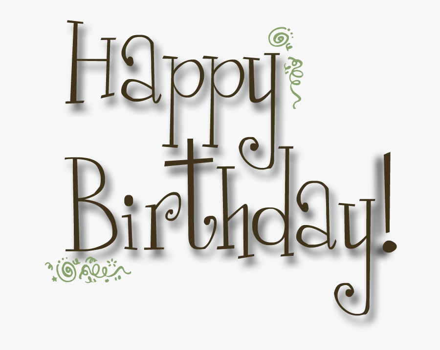 Clipart Birthday Brother - Birthday Cards Black And White, Transparent Clipart
