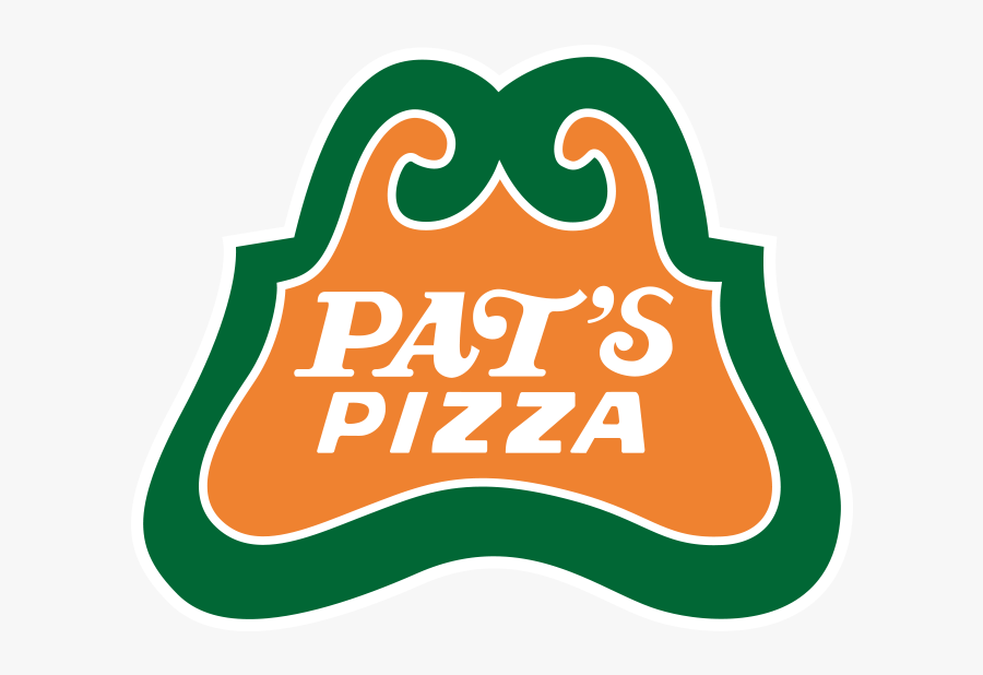 Pat's Pizza Logo, Transparent Clipart