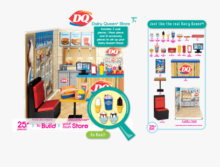 Clip Art Miworld Mall - Dairy Queen, Transparent Clipart