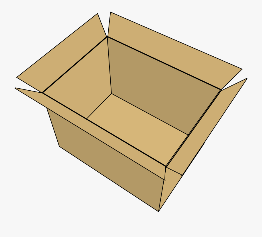 New Opened Box Clipart Png - Box, Transparent Clipart