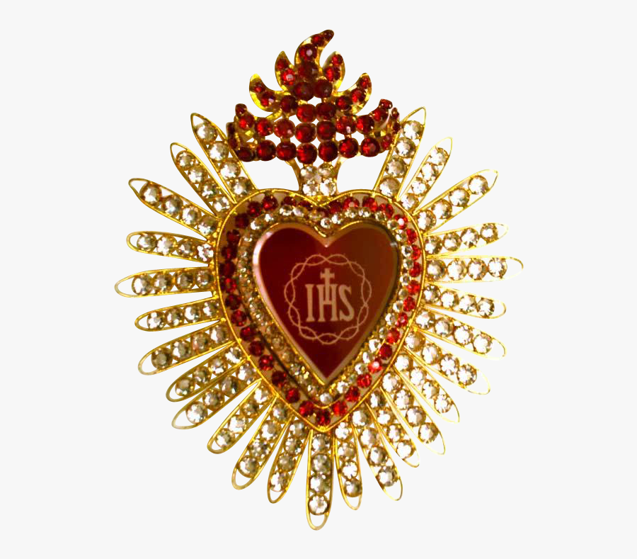 Transparent Jesus Crown Png - Transparent Sacred Heart, Transparent Clipart