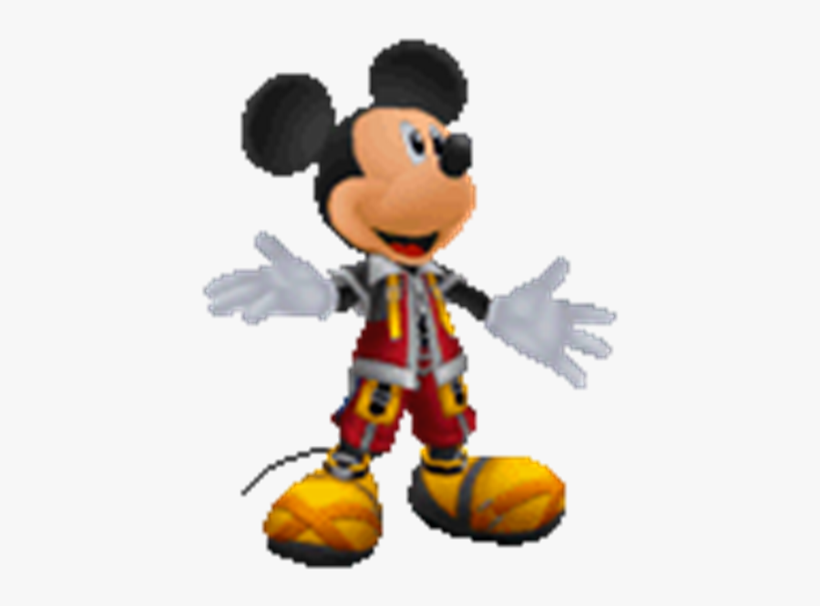 Kingdom Hearts Clipart King Mickey - Kingdom Hearts Mickey Fight, Transparent Clipart