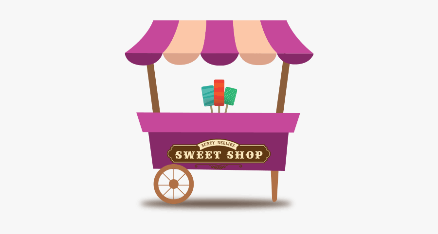 Clipart Candy Stall - Sweets Stalls Clip Art, Transparent Clipart