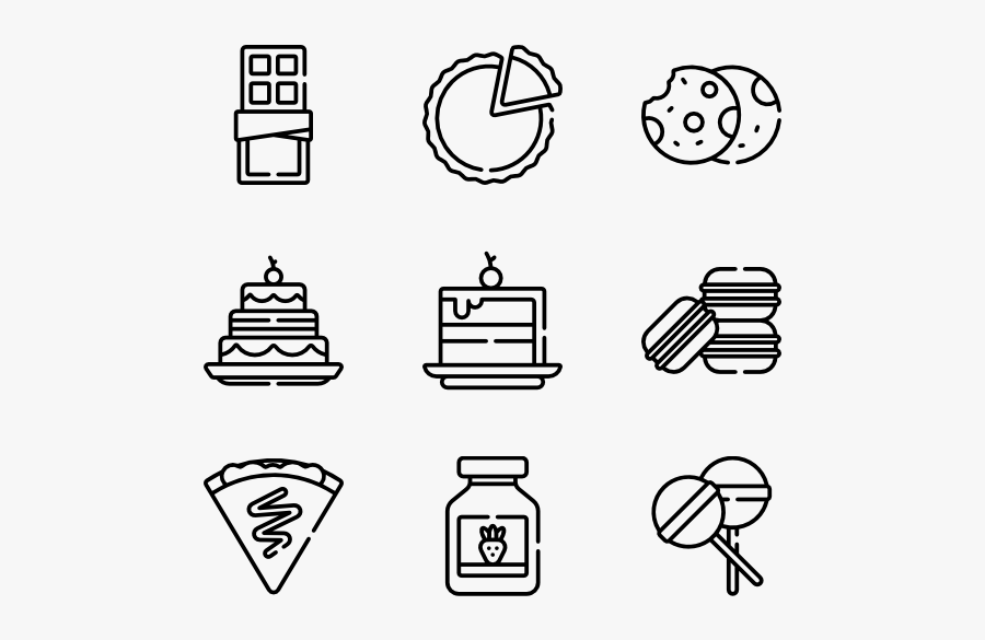 Drawing Candy Shop - Back To School Doodle Png, Transparent Clipart