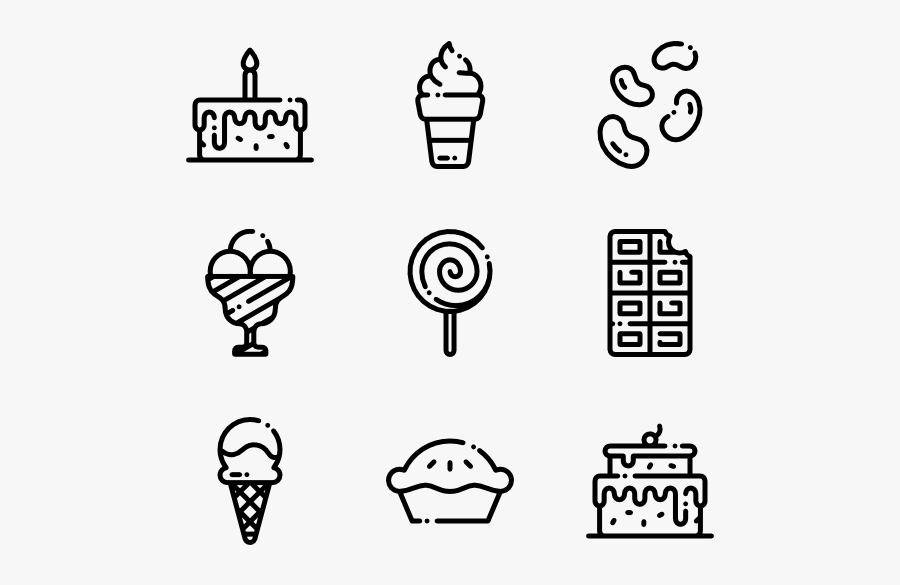 Sweet And Candy Shop, Transparent Clipart