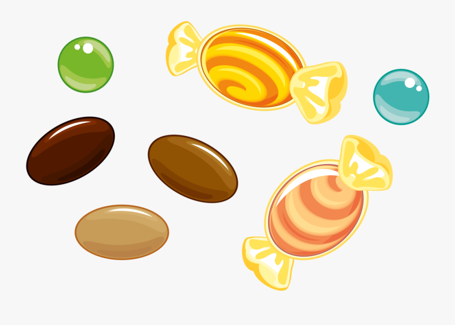 Bombons Desenho, Transparent Clipart