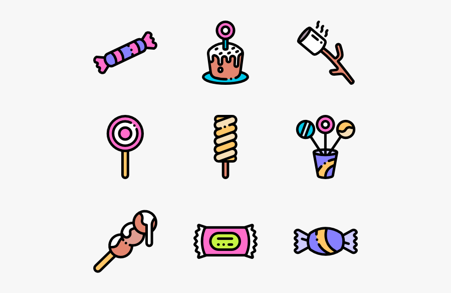 Sweet & Candy Shop, Transparent Clipart